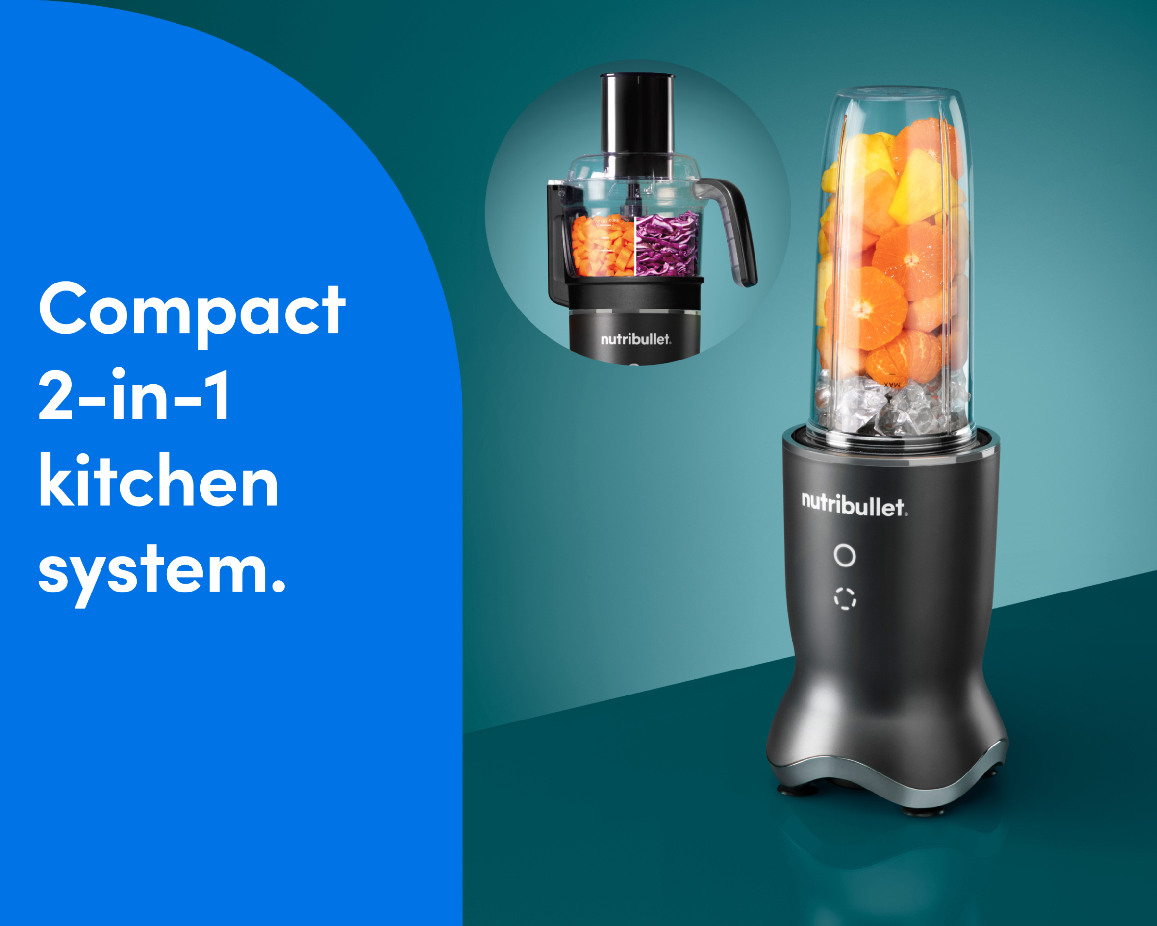 kompaktowy system kuchenny 2 w 1 nutribullet ultra plus