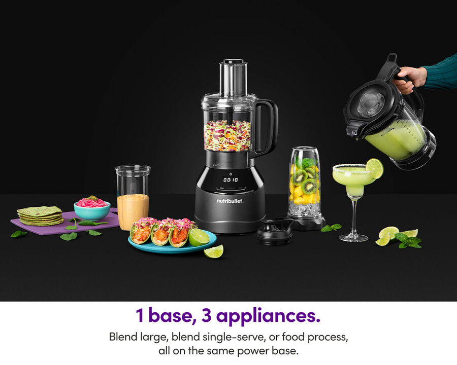 system potrójnego przygotowania nutribullet